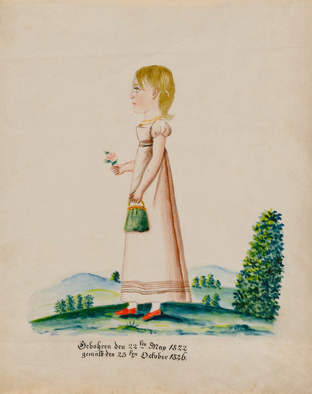 Retrato de Sarah Musser de Maentel, Jacob