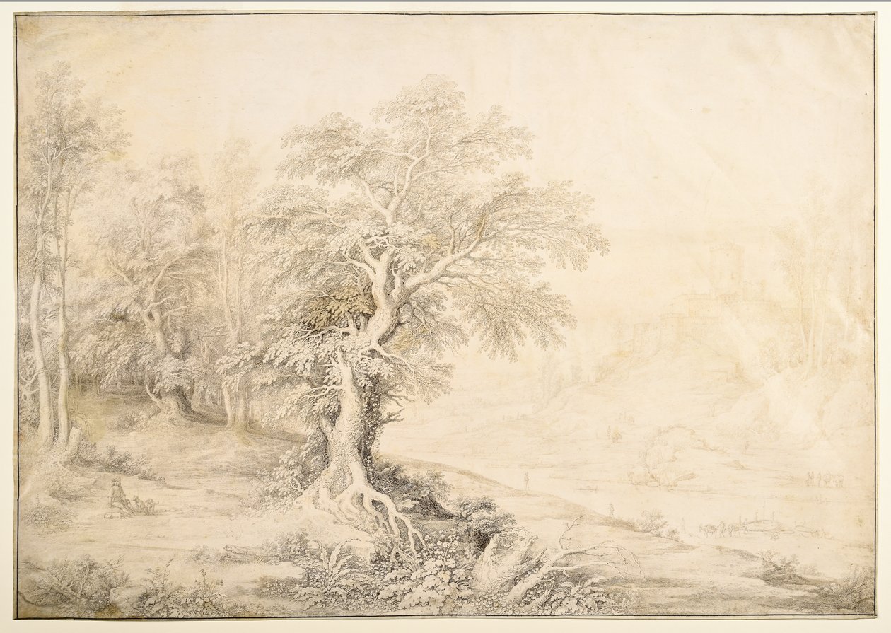 paisagem do rio de Maerten de Cock