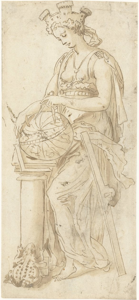 Geometria
Desenhos para a entrada em Antuérpia 1594 (título da série) de Maerten de Vos