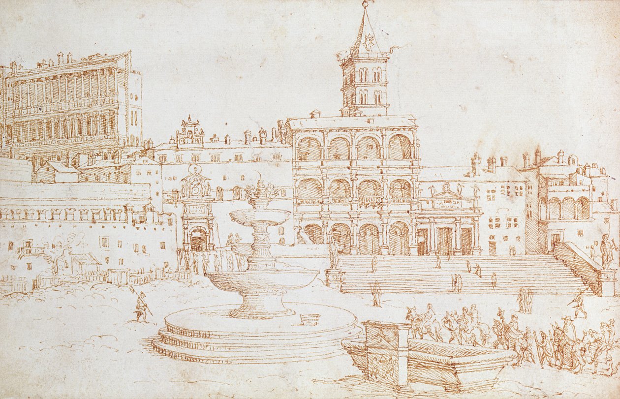 Old St. Peter&39;s de Maerten van Heemskerck