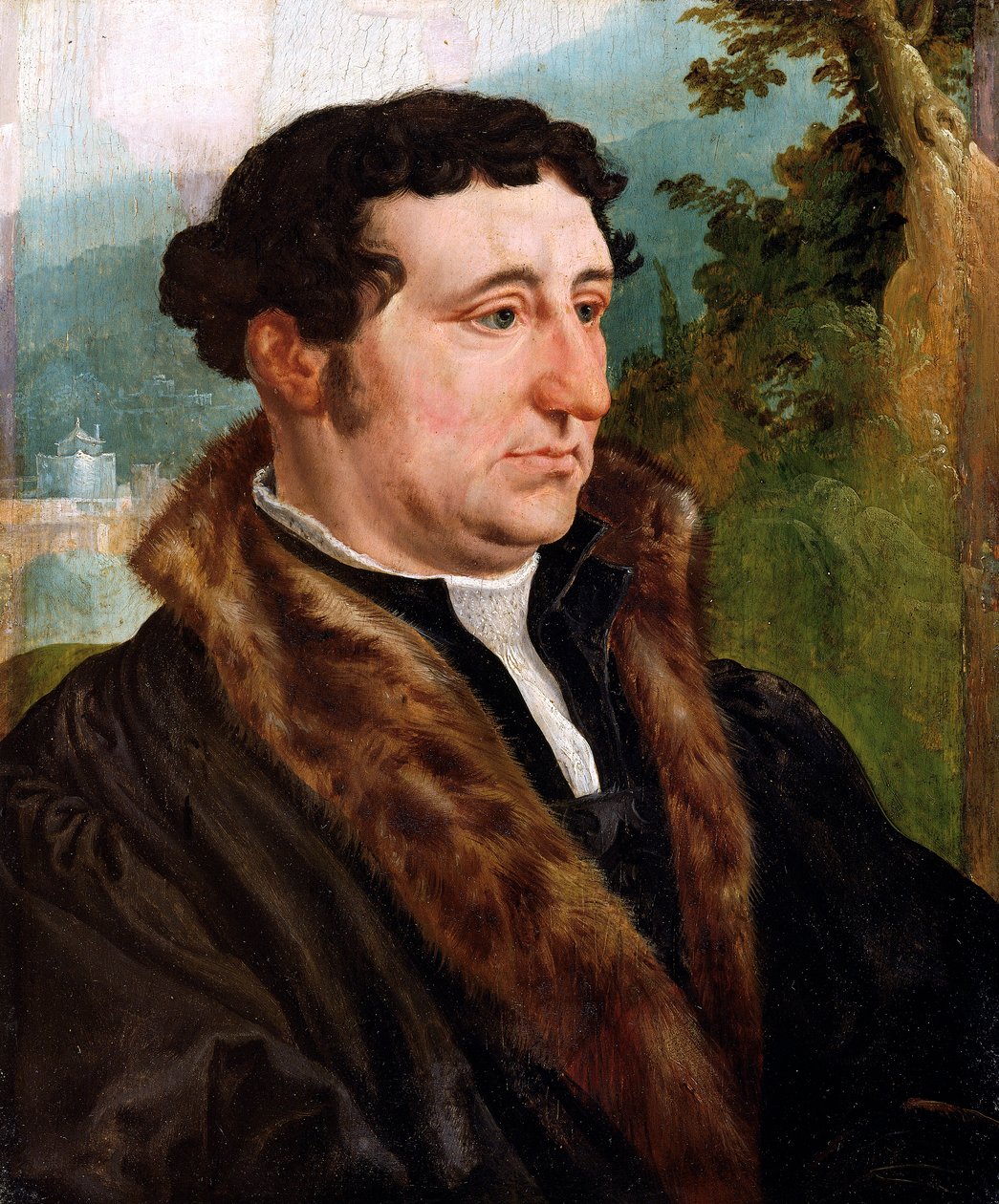 "Retrato de um homem", 1540 de Maerten van Heemskerck