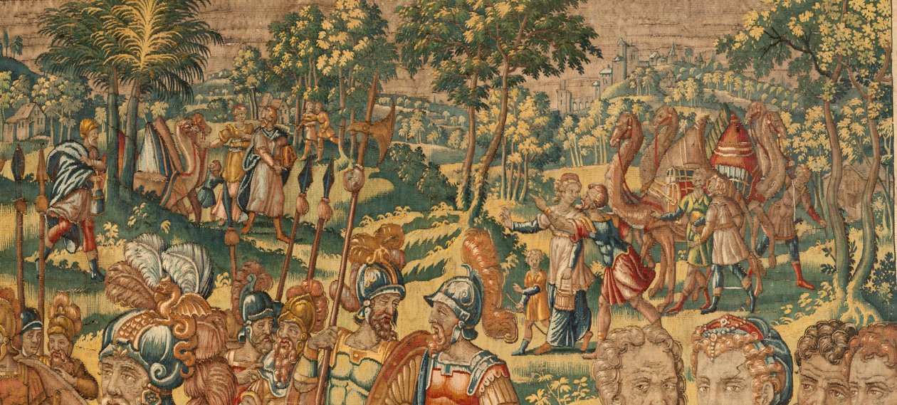 História de Gideon, juiz e guerreiro dos hebreus, finais do século XVI (tapeçaria) de Maerten van Heemskerck