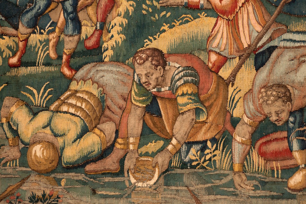 História de Gideon, finais do século XVI (seda e lã) de Maerten van Heemskerck