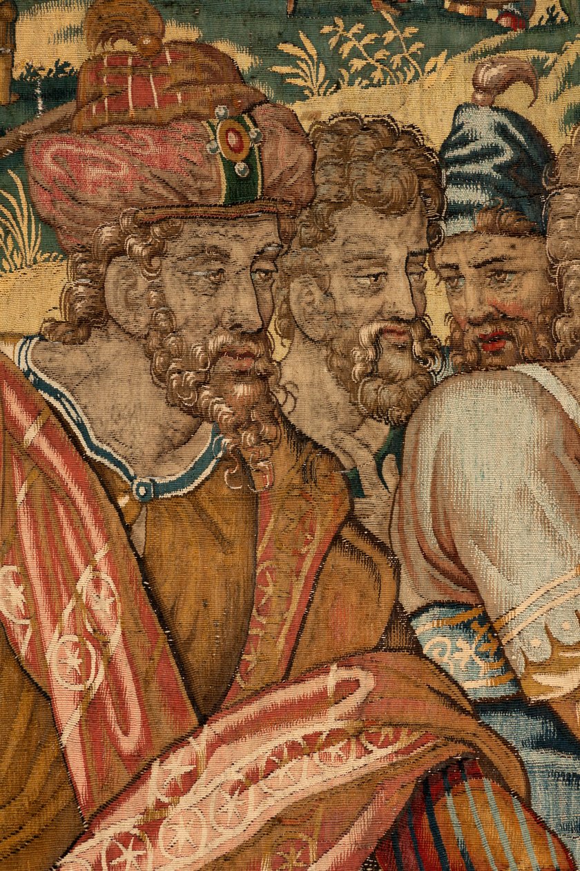 História de Gideon, finais do século XVI (seda e lã) de Maerten van Heemskerck