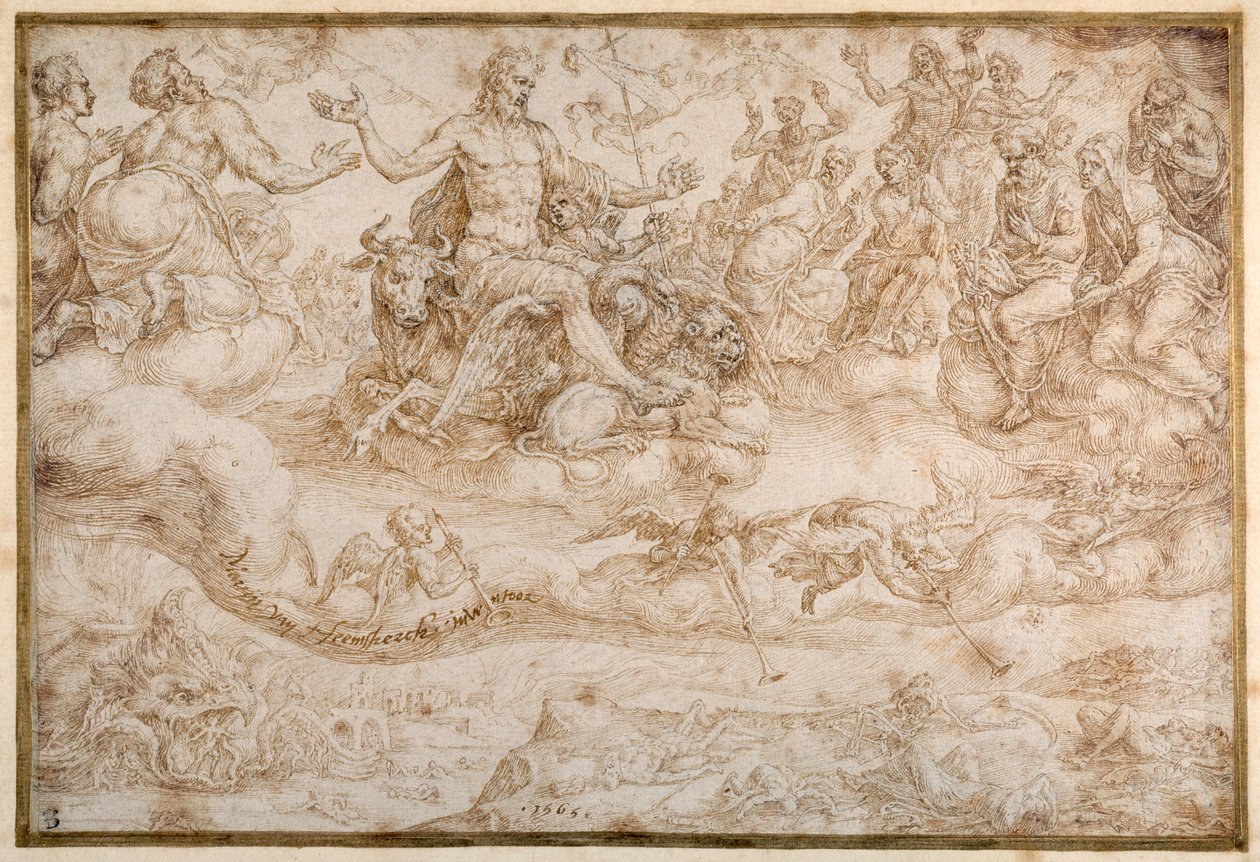 O triunfo de Cristo de Maerten van Heemskerck