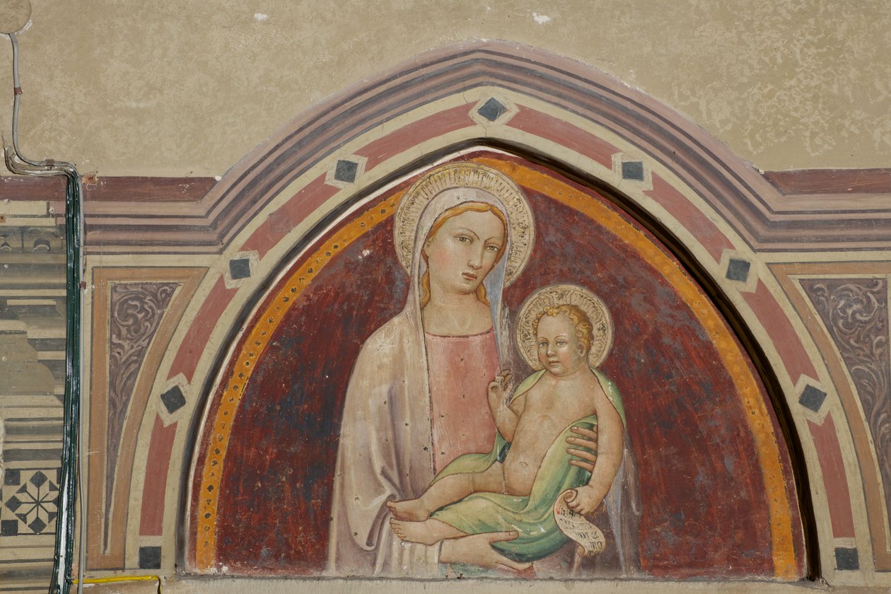Madonna e criança de Maestro del Carmine di Firenze