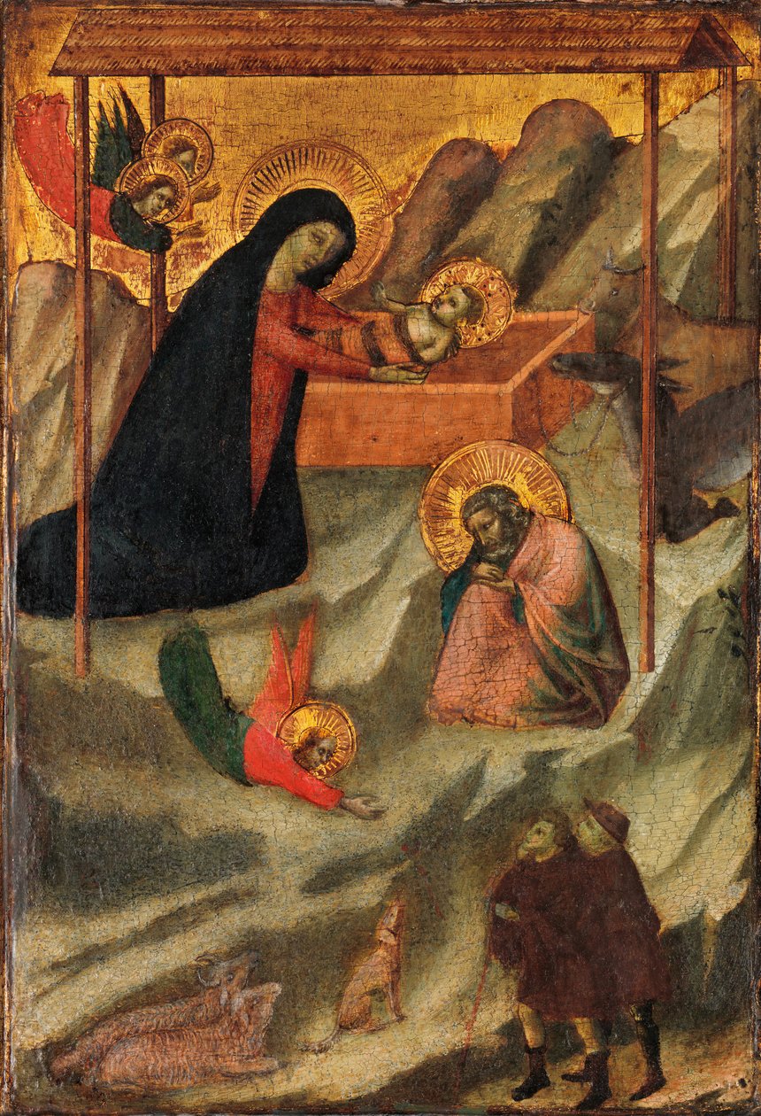 The Nativity, ca. 1320-40. de Maestro Daddesco