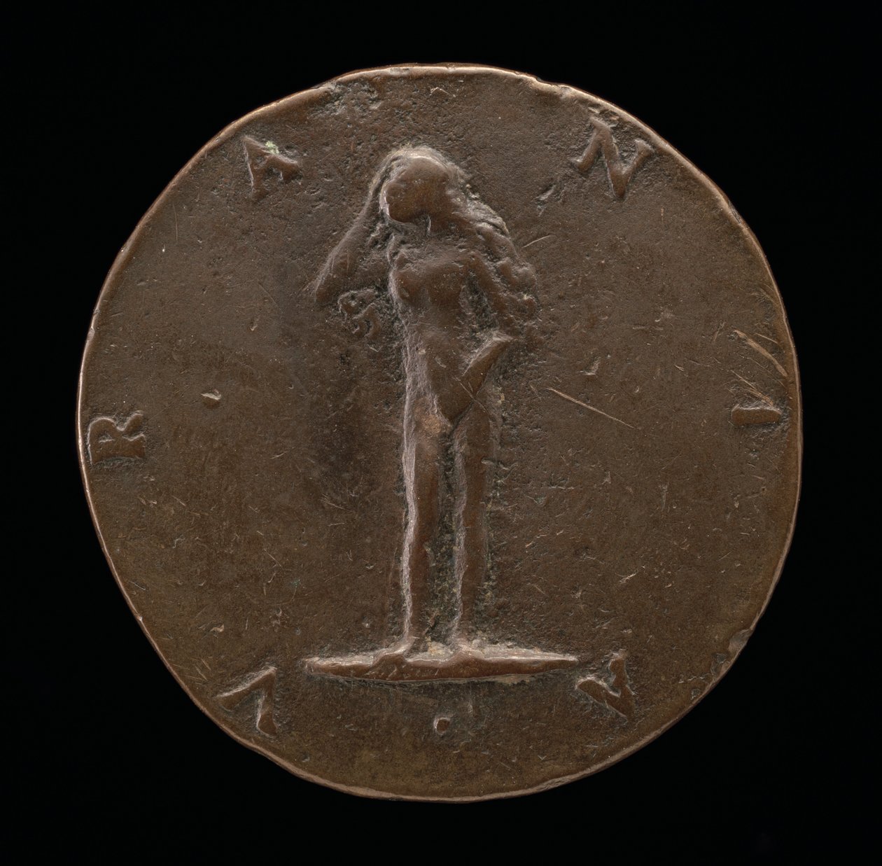 Urânia [reverso], c. 1519. de Maffeo Olivieri