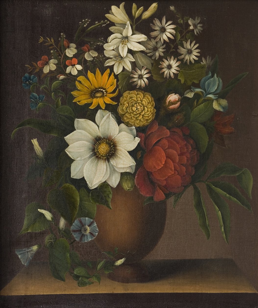 vaso com flores de Magdalene Margrethe Bärens