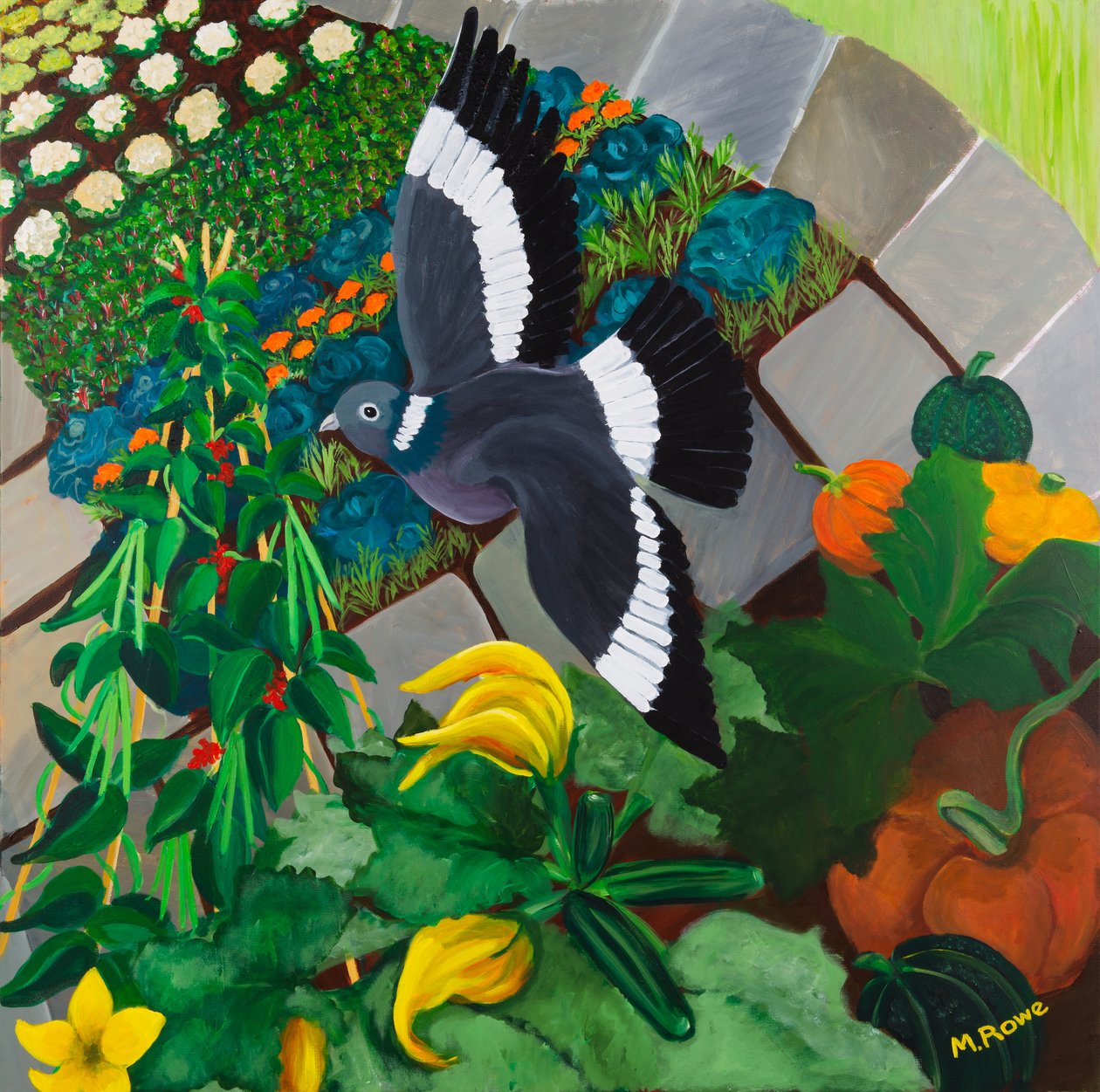 Veggie Garden, 2013 de Maggie Rowe