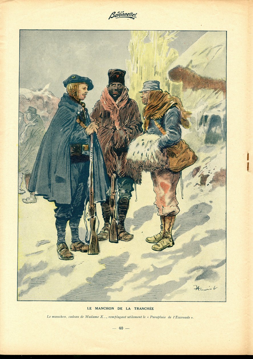 La Baionnette, Satirical em Cores de Henri Maigrot