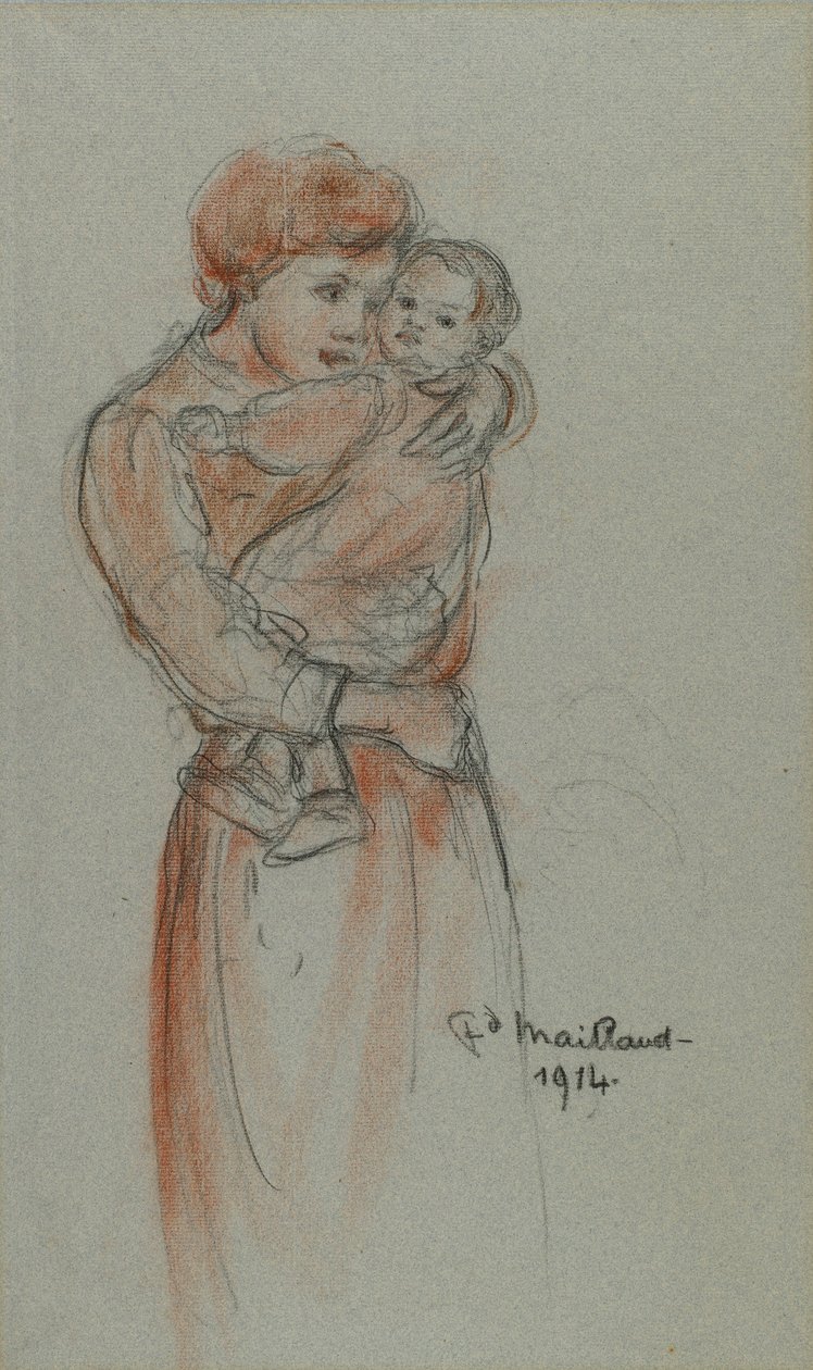 Mãe e filho de Maillaud, Fernand