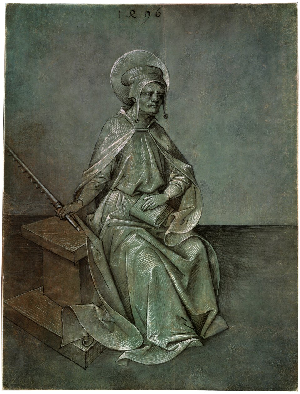 O Apóstolo Simão, 1496. de Mair von Landshut
