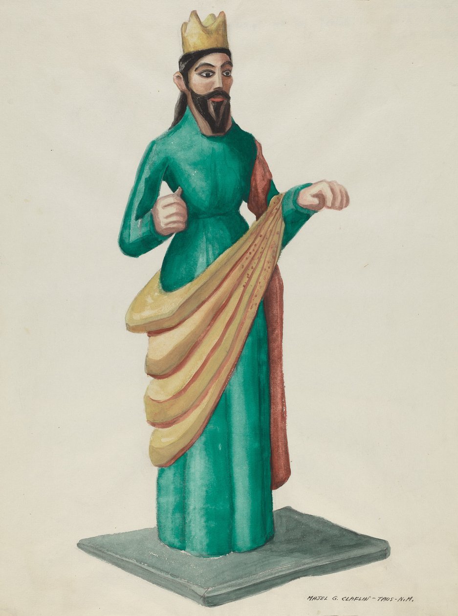 Arcanjo Bulto, c. 1937. de Majel G. Claflin