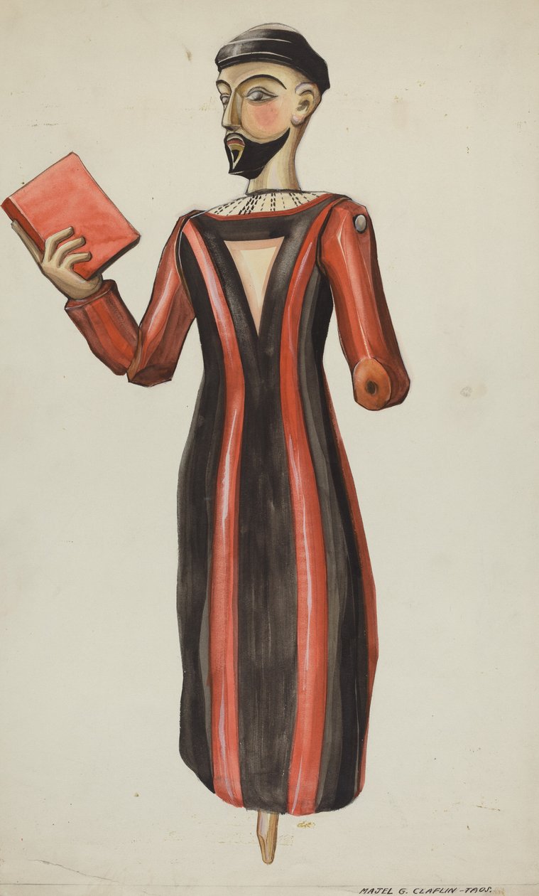 Bulto, São Pedro Francisco, c. 1936. de Majel G. Claflin