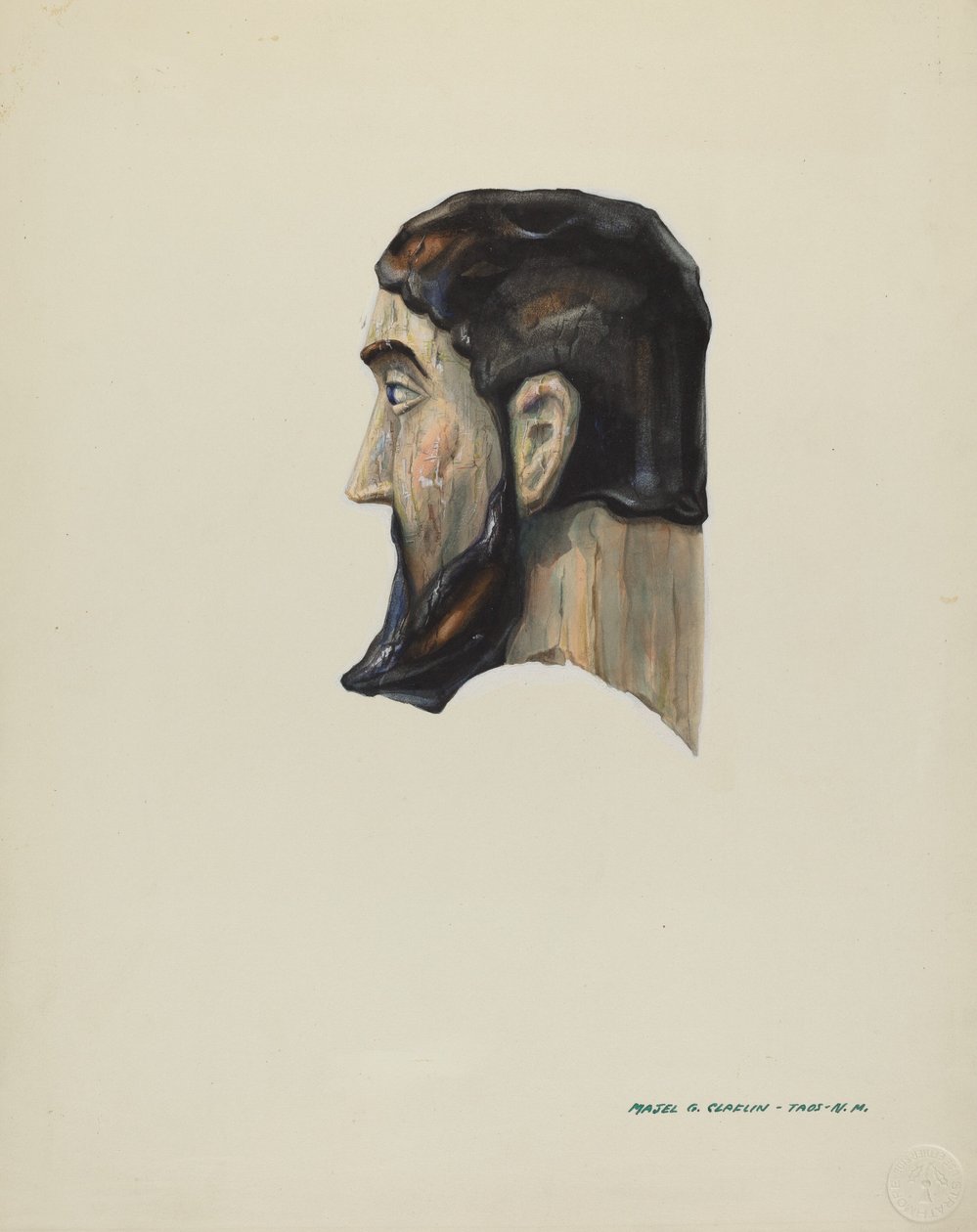 Bulto, c. 1938. de Majel G. Claflin