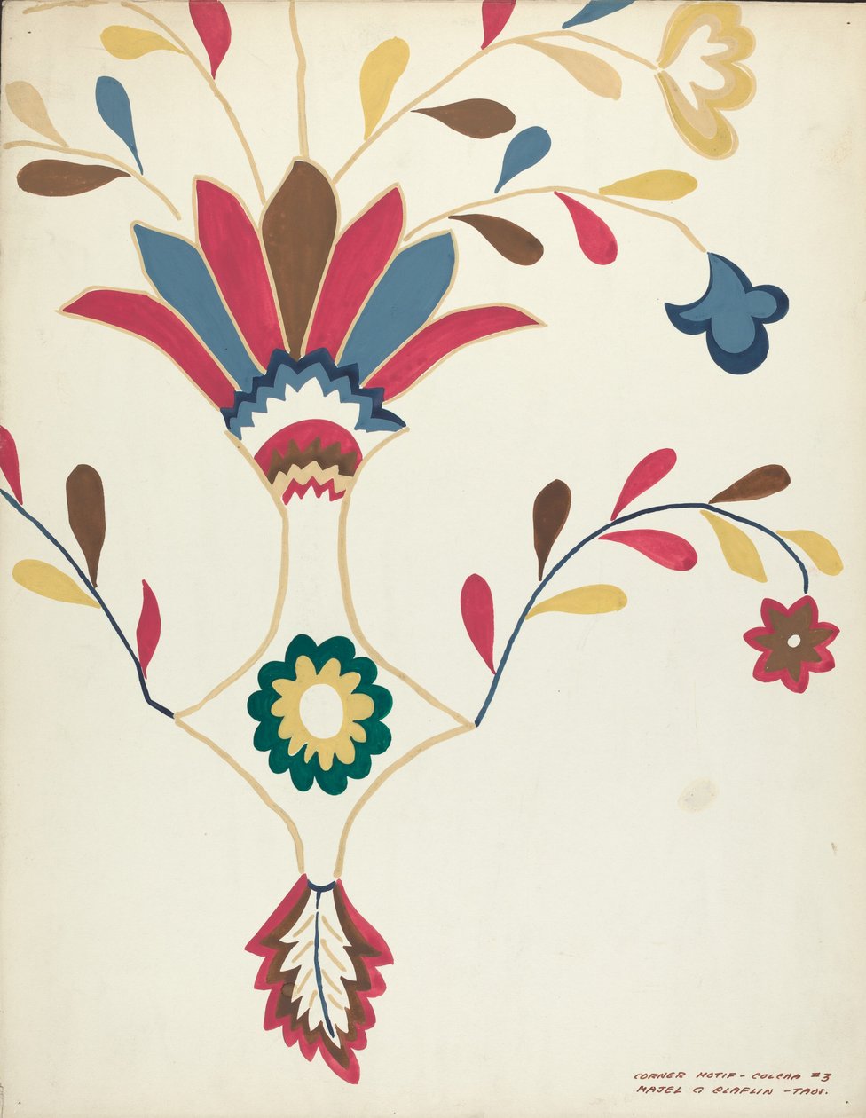 Design de um portfólio proposto de Majel G. Claflin