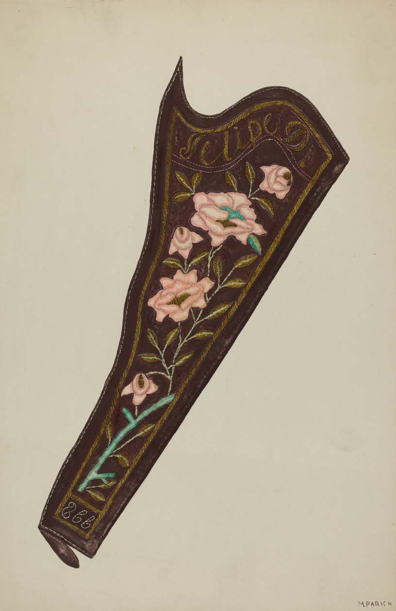 Coldre de arma de Majel G. Claflin
