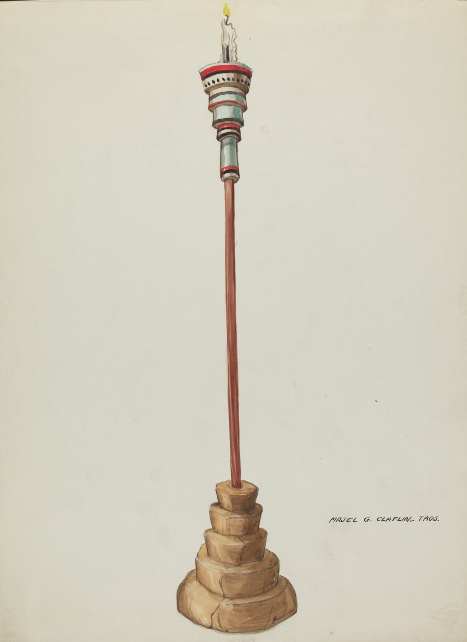 Fonte de água benta de Majel G. Claflin