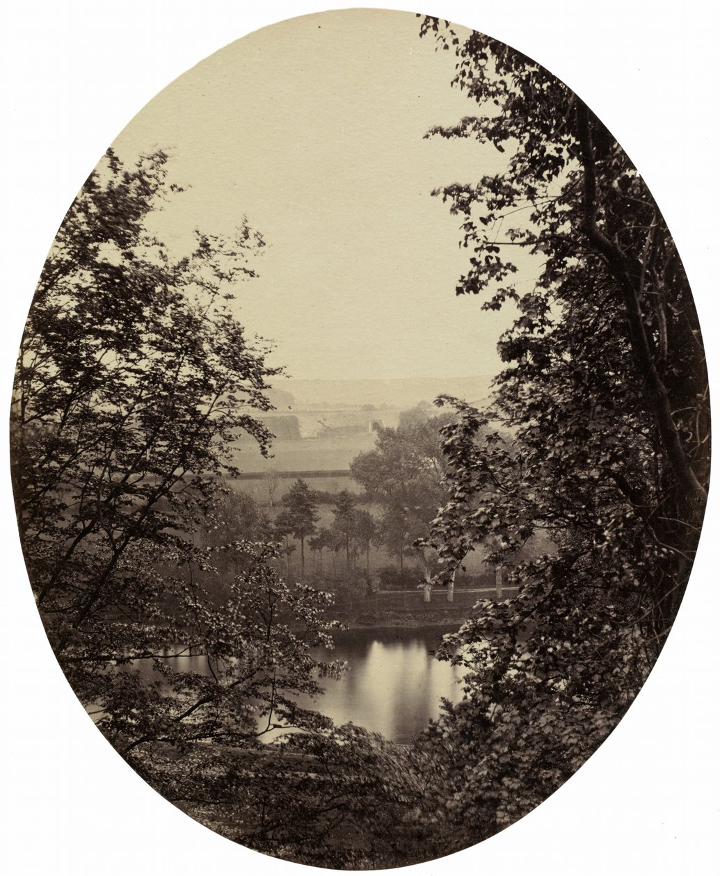As margens do Severn, perto de Winterdyne de Major Francis Gresley