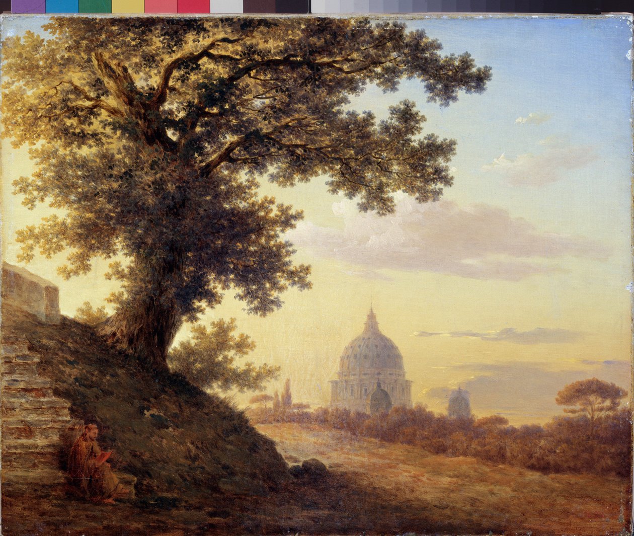 Le chene de Le Tasse (Torquato Tasso de Maksim Nikiforovich Vorobiev