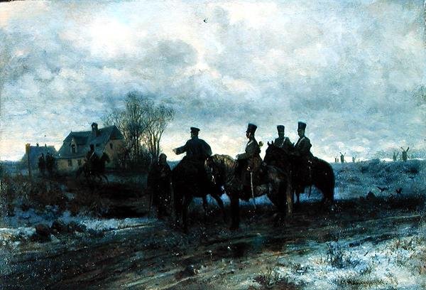 Patrulha Polaca de Maksymilian Gierymski
