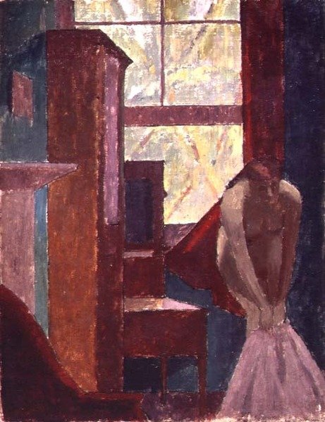 Molho de Rapariga (óleo sobre tela) de Malcolm Drummond