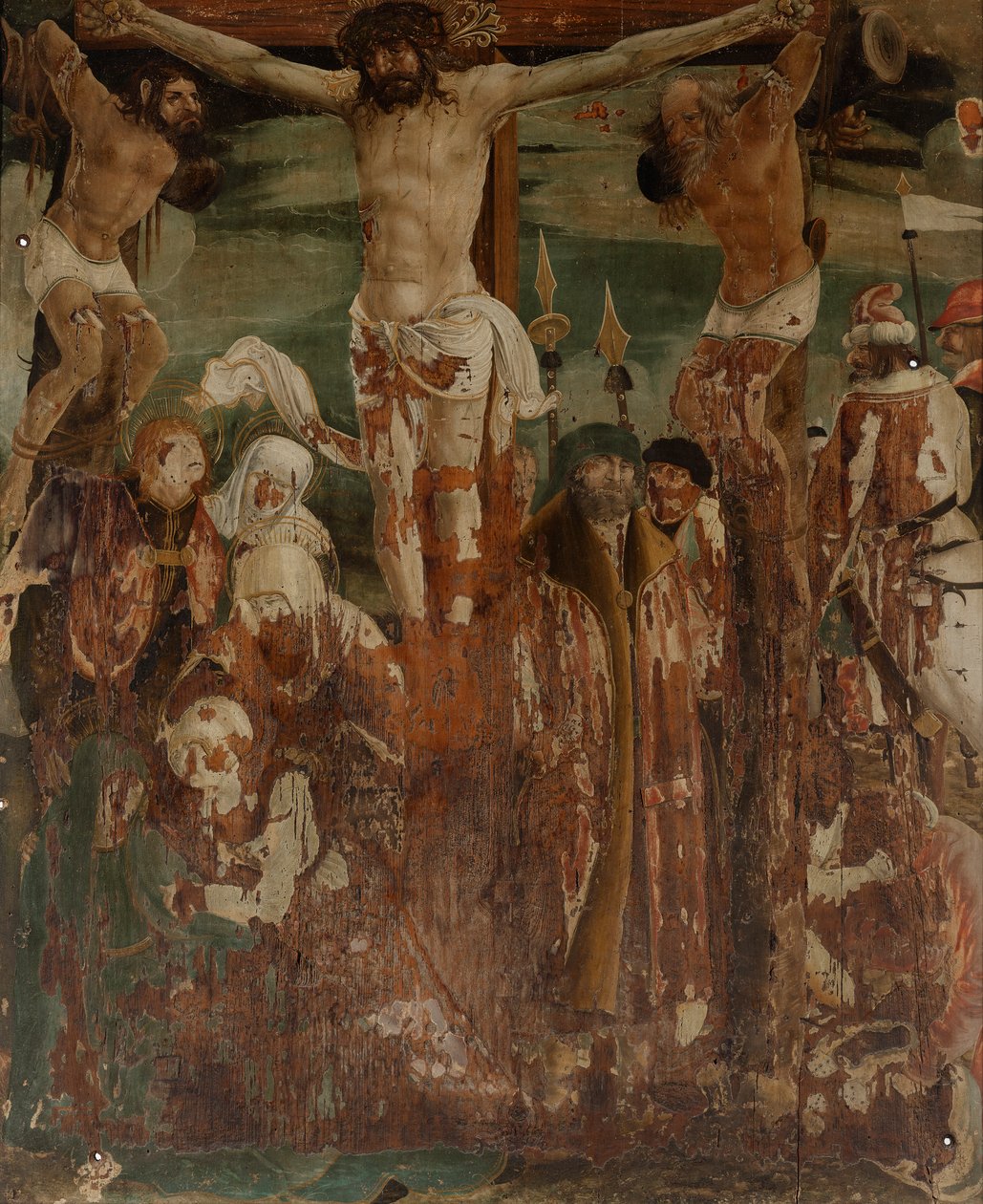Crucificação de Cristo de Maler der Donauschule