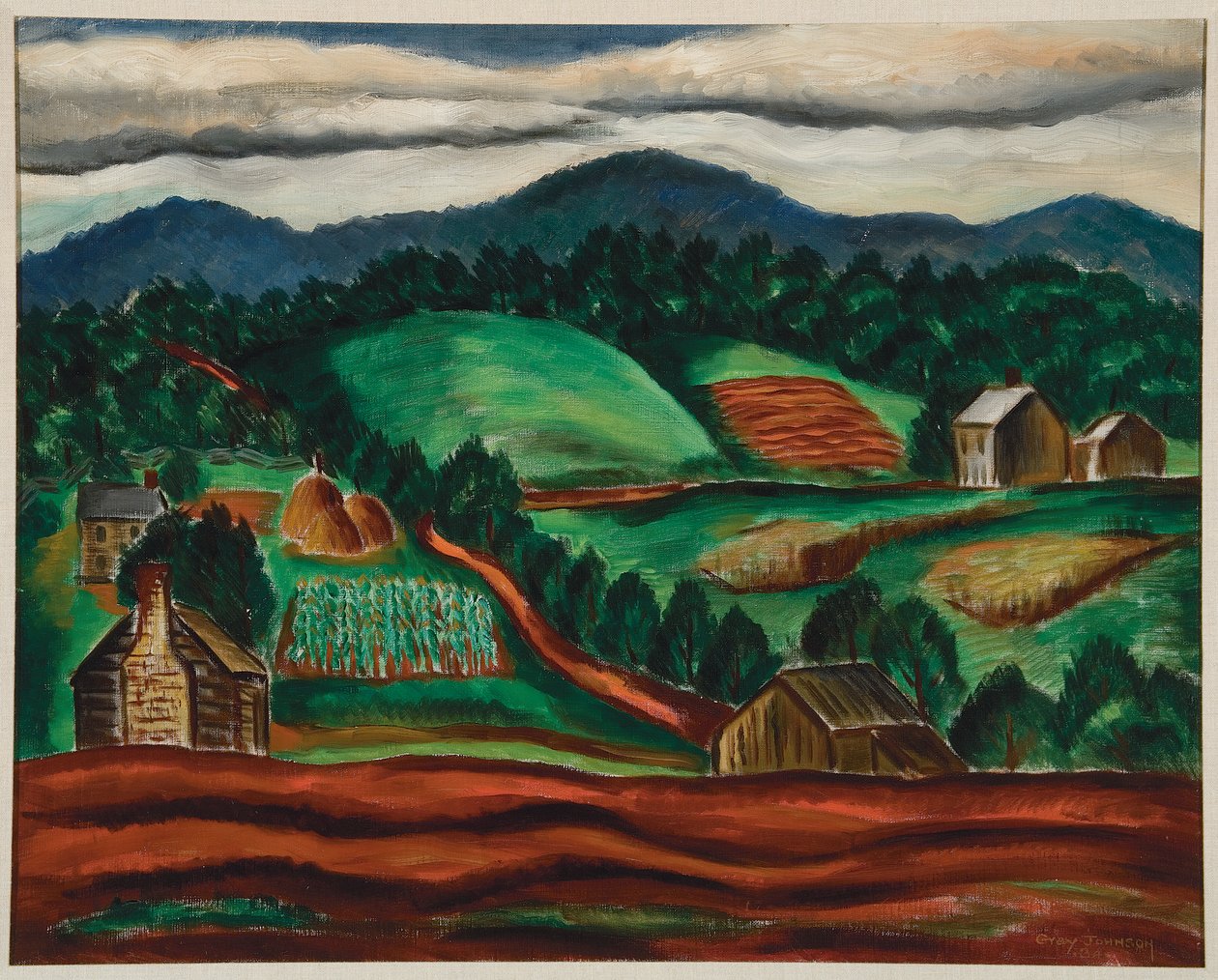 Paisagem do Sul #4 de Malvin Gray Johnson