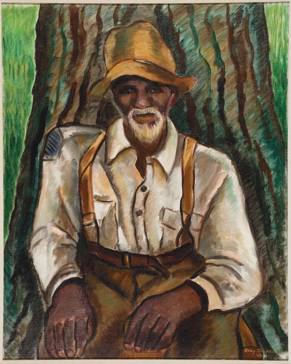 Tio Joe | Malvin Gray Johnson | Impressão de arte