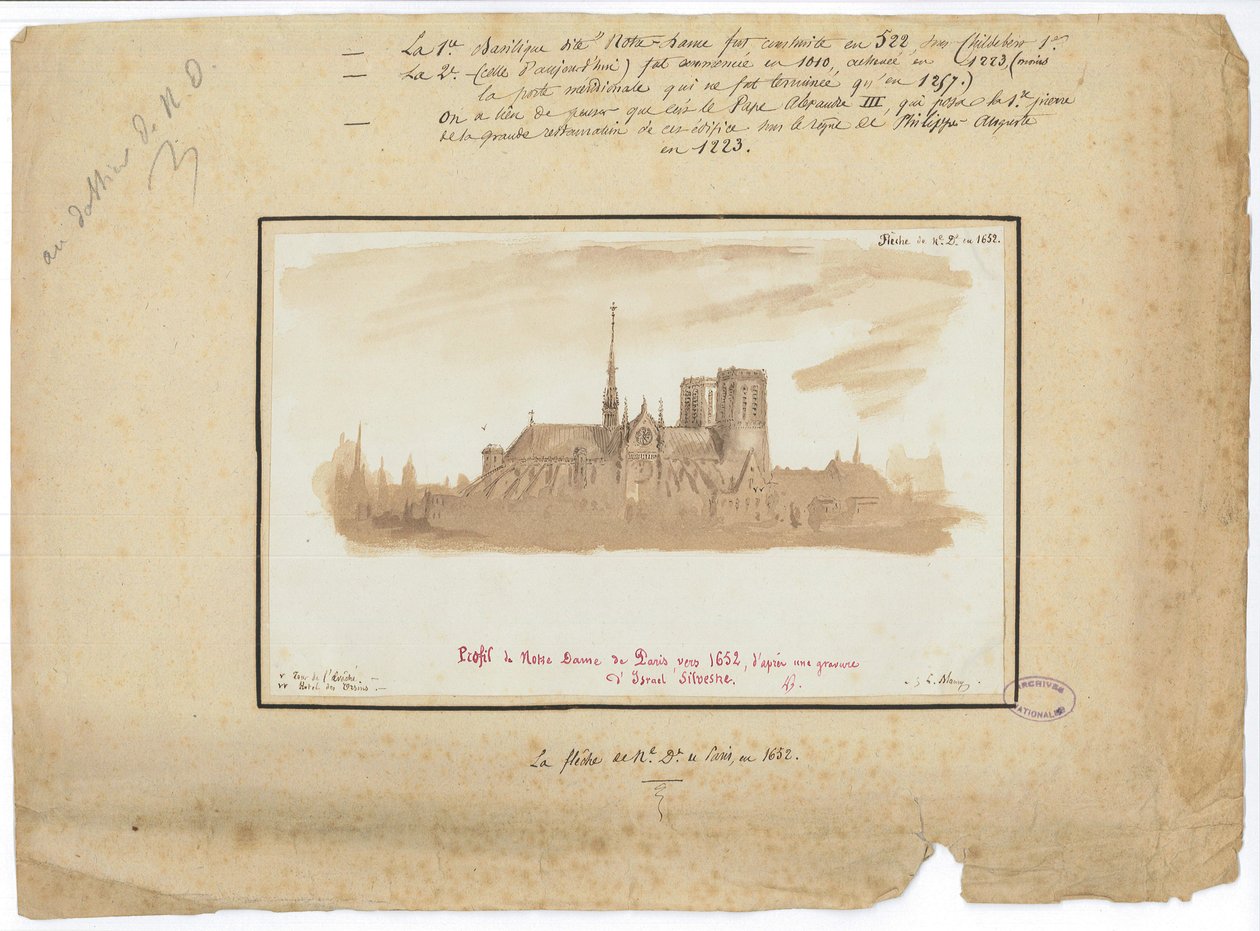 Perfil da Notre-Dame de Paris de Mammy