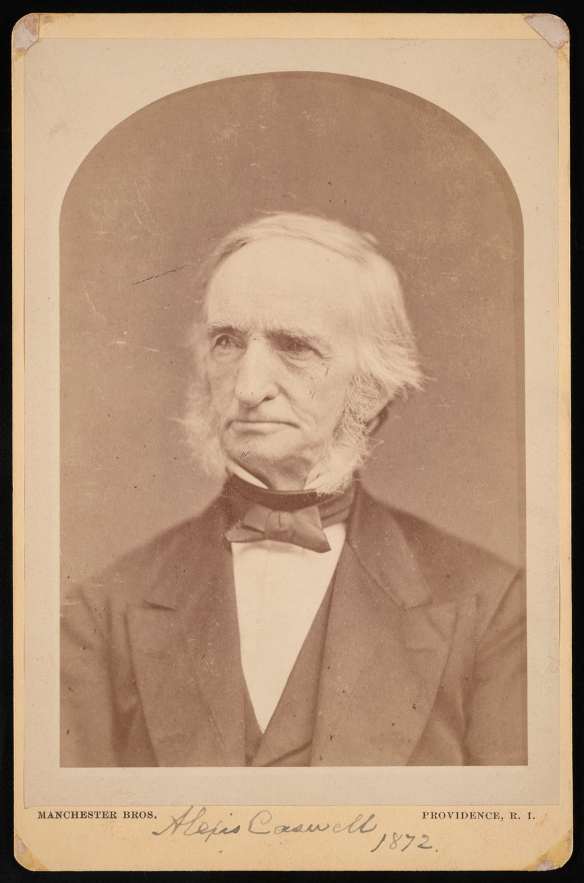 Retrato de Alexis Caswell 1799-1877, 1872. de Manchester Bros