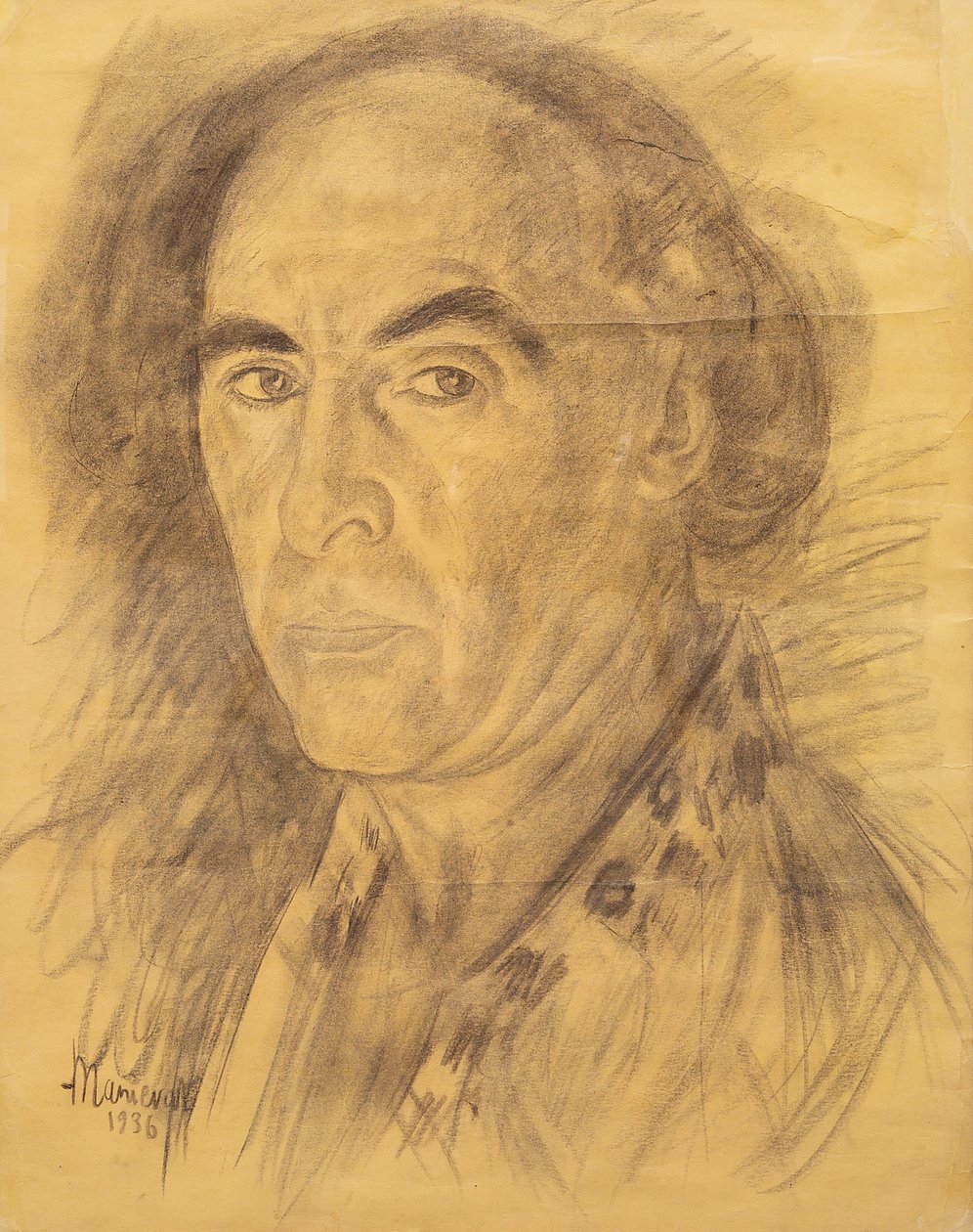 Autorretrato, 1936. de Manievich