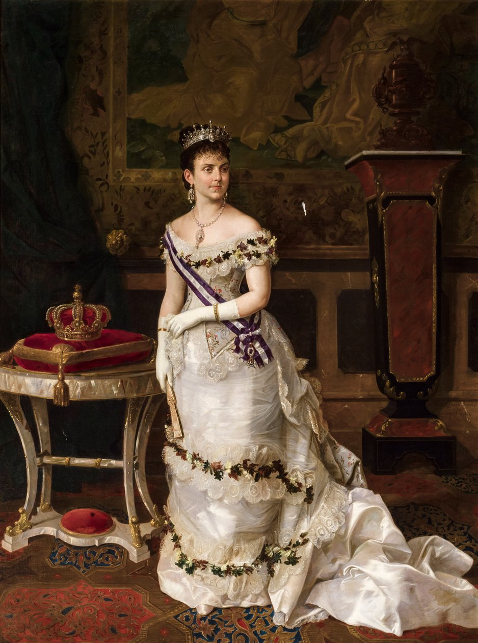 Rainha Maria da Mercedes de Orleans de Manuel Cabral y Aguado Bejarano