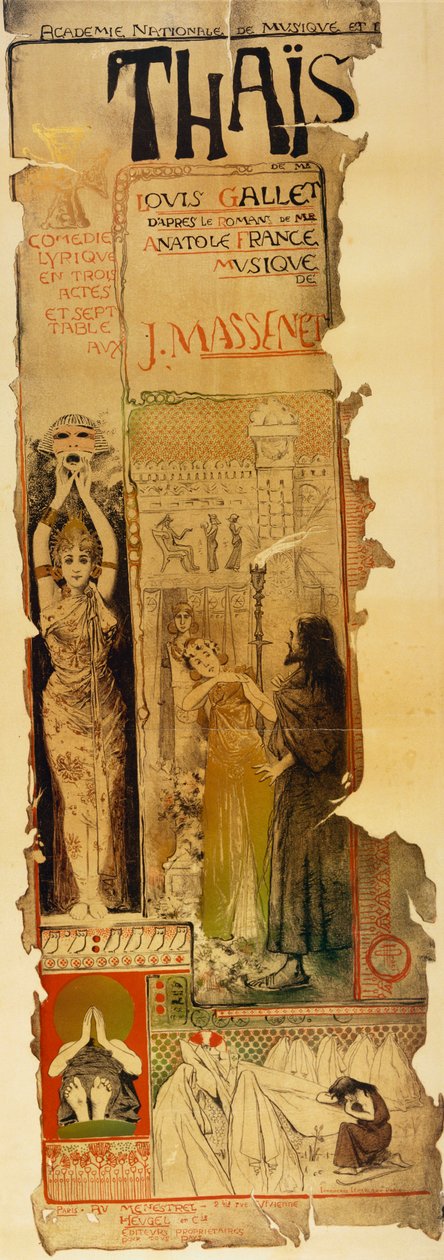Thais, ópera de Jules Massenet de Manuel Orazi