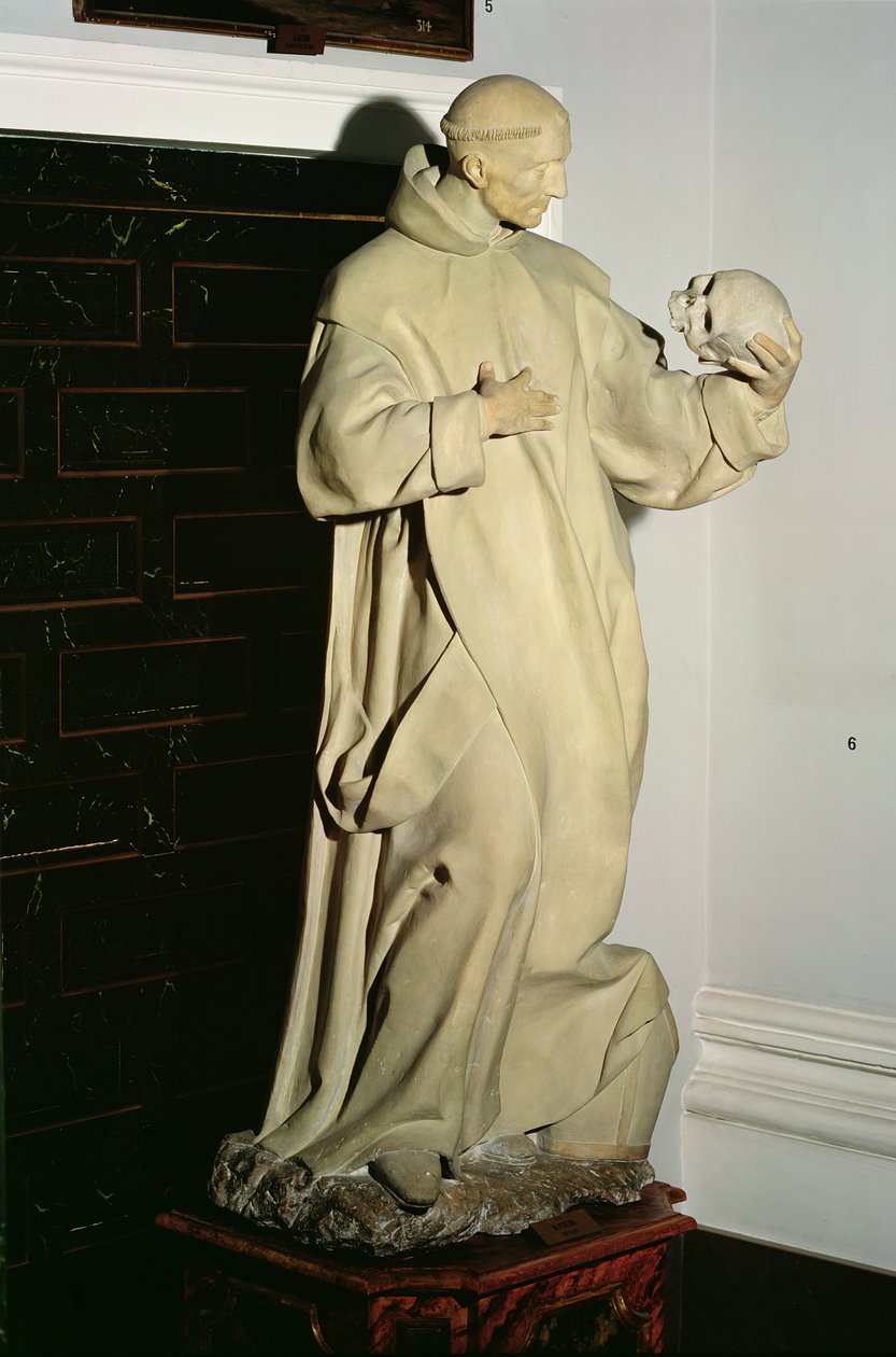 São Bruno (1030-1101) (mármore) de Manuel Pereyra
