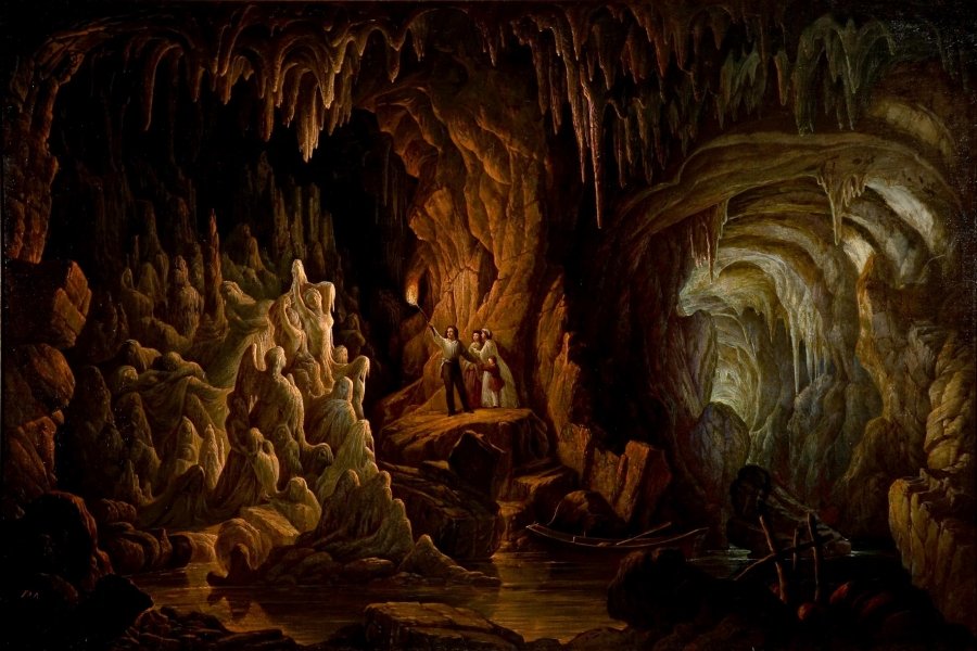 Uma gruta de Manuel Araújo de Porto Alegre