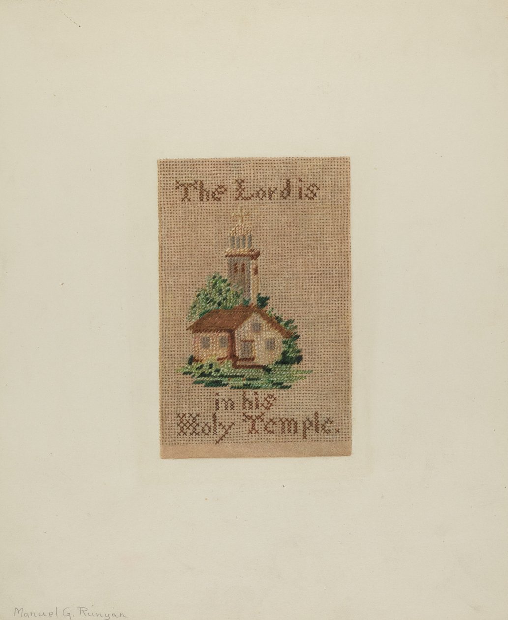 Bookmark, c. 1939. de Manuel G. Runyan