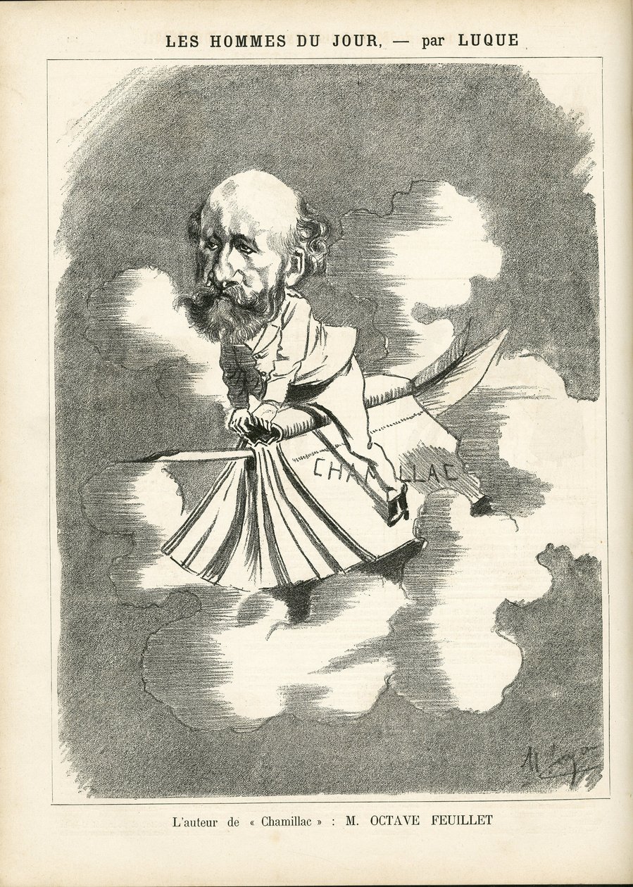 Ilustração de Manuel Luque (1854-1919) em La Caricature (1880) de Manuel Luque