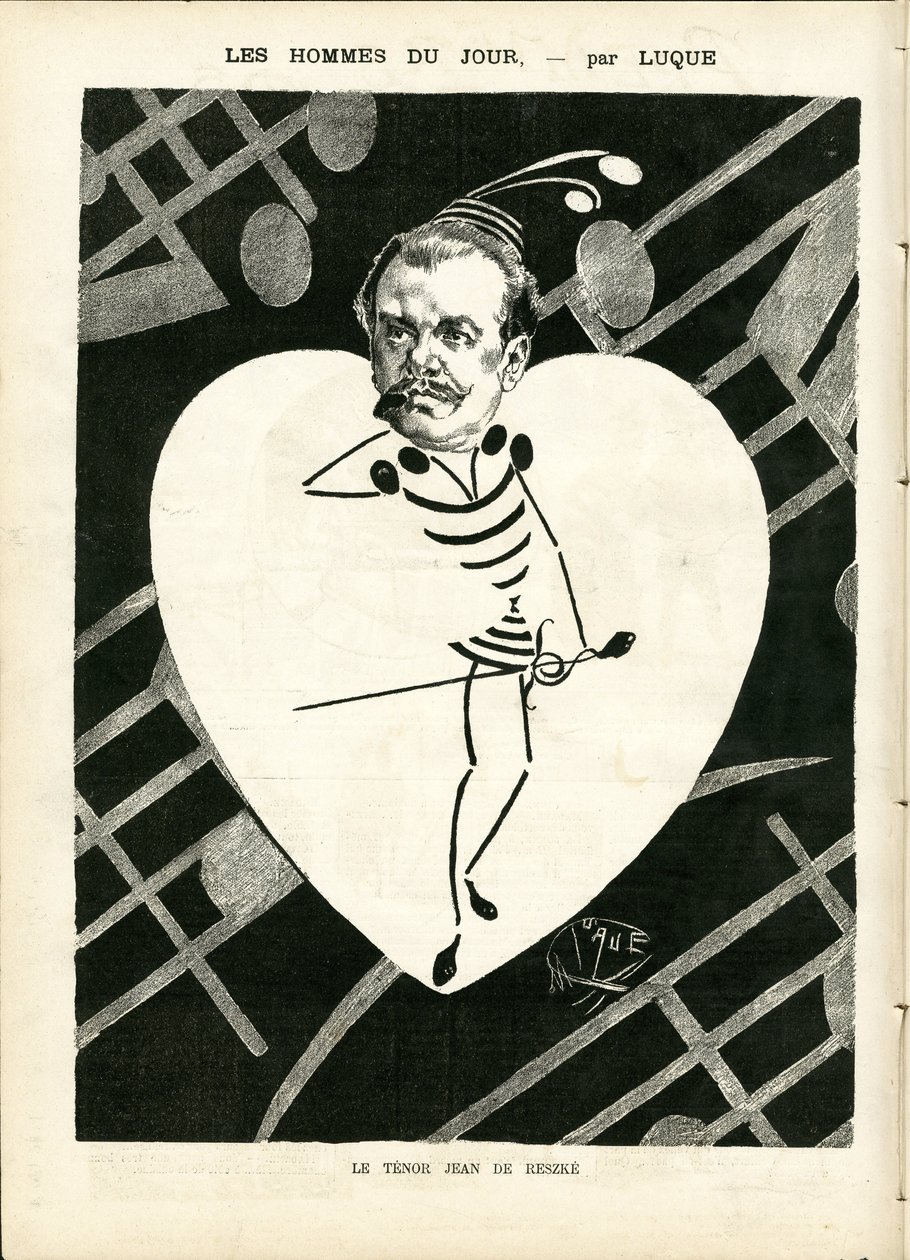 Ilustração de Manuel Luque (1854-1919) em La Caricature (1880) de Manuel Luque