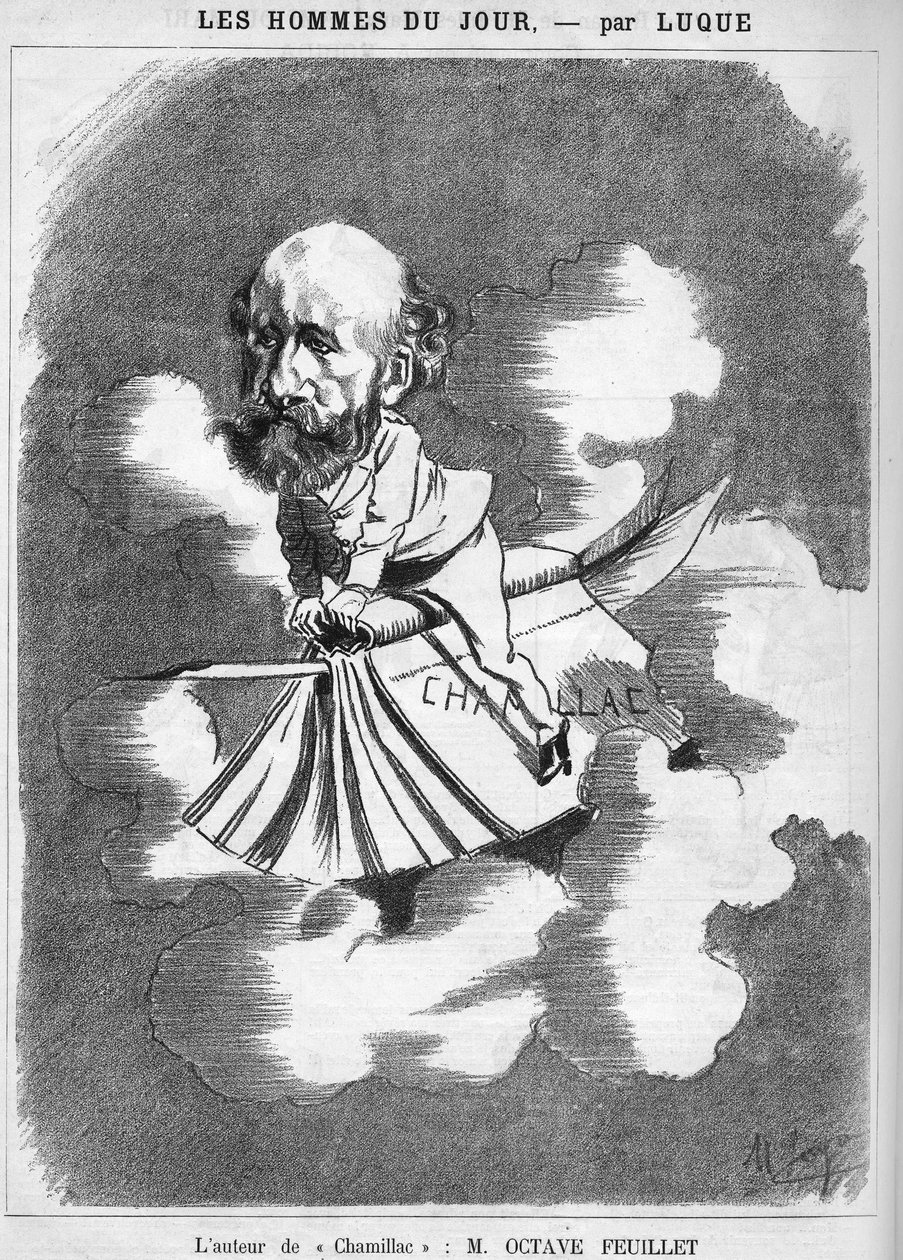 Octave Feuillet (1821-1890) Escritor francês. de Manuel Luque
