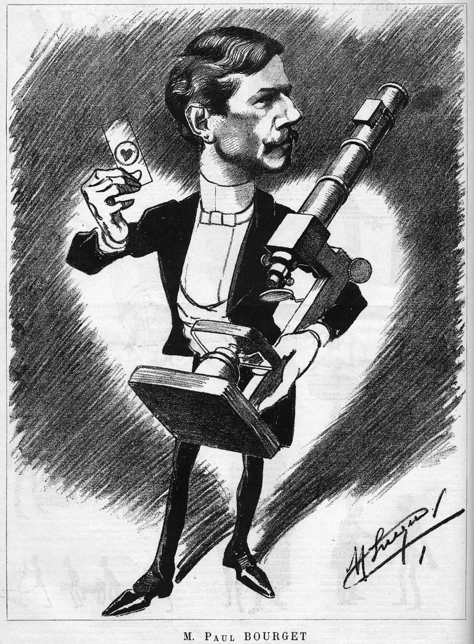 Paul BOURGET (1852-1935) escritor francês. de Manuel Luque