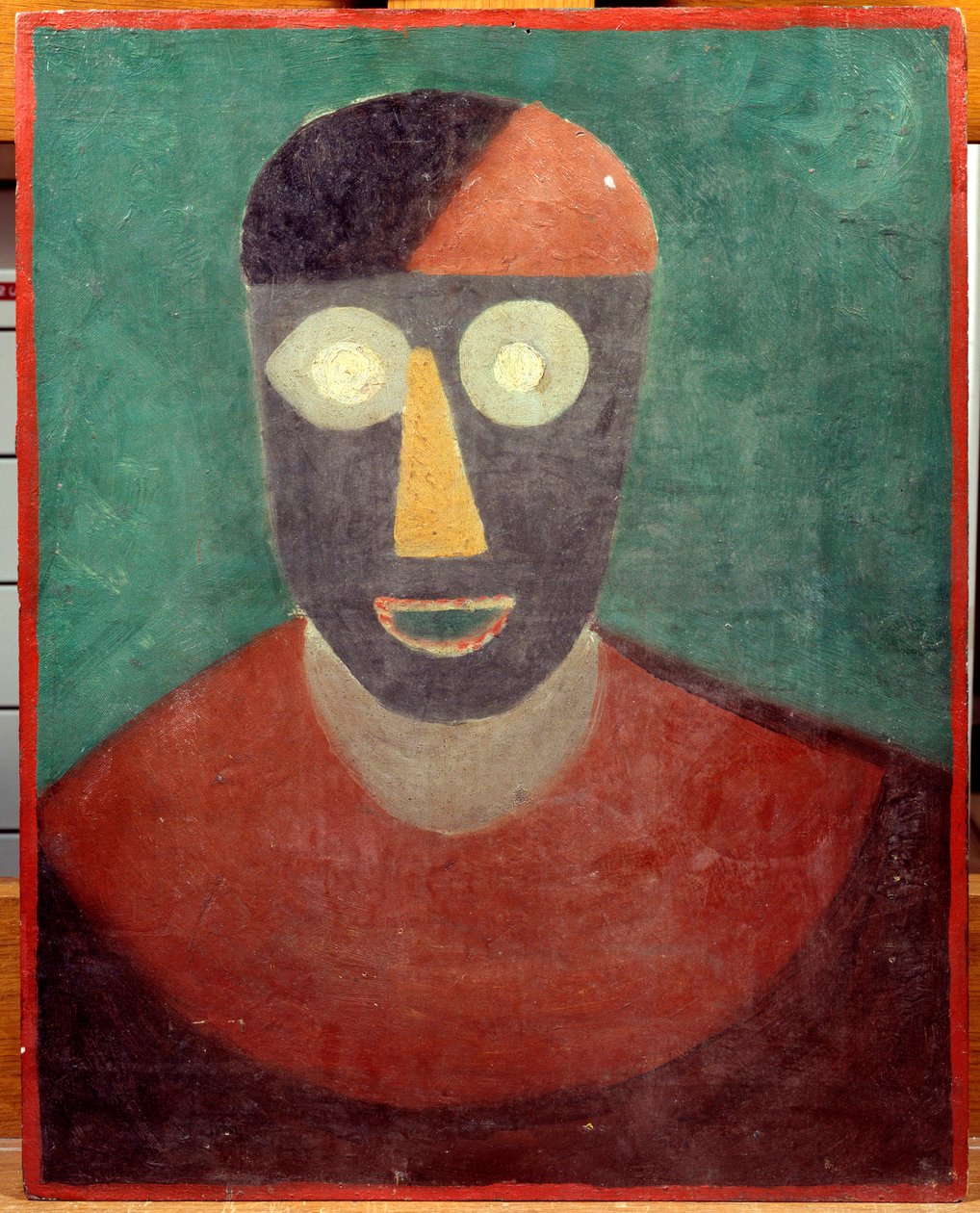 Retrato de Pablo Picasso (1881-1973) Pintura de Manuel Ortiz De Zarate (1886-1946) 1925 Dim. 0,41x0,32 m Paris, Musée Picasso de Manuel Ortiz de Zárate