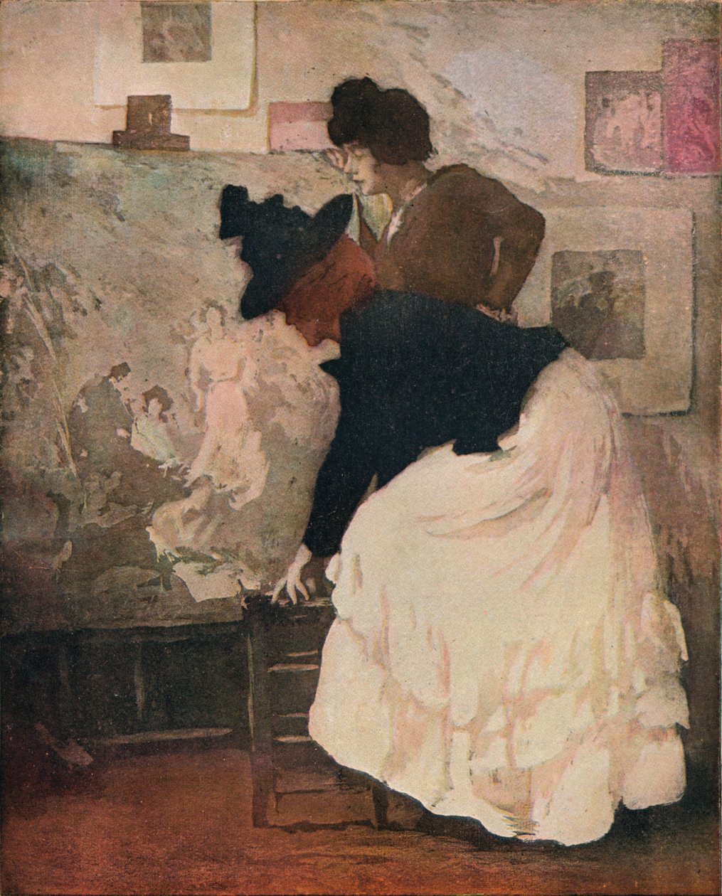 Os Críticos, c1902 de Manuel Robbe