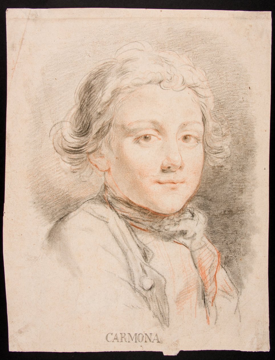 Retrato de menino de Manuel Salvador Carmona