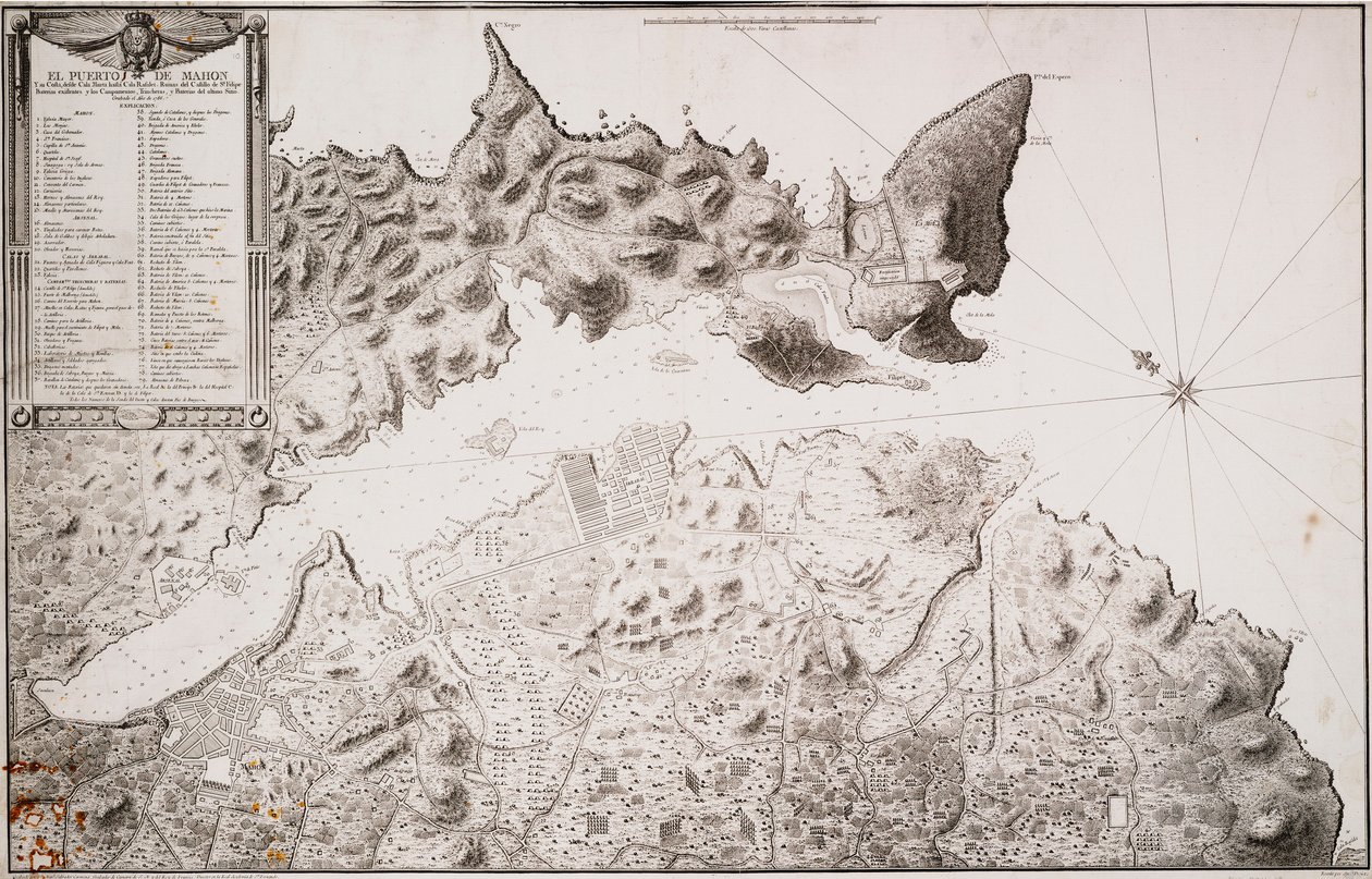 O porto de Mahon e os seus arredores, de Cala Murte a Cala Rafalet de Manuel Salvador Carmona