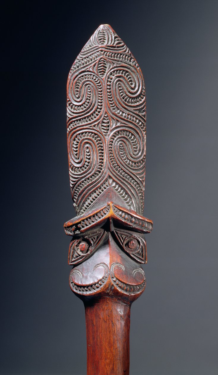 Staff pessoal (madeira) de Maori