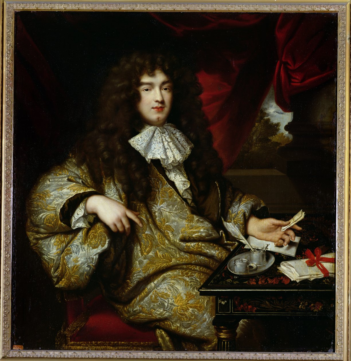 Jean-Baptiste Colbert (1651-1690) Marquês de Seignelay, 1676 de Jean Marc Nattier