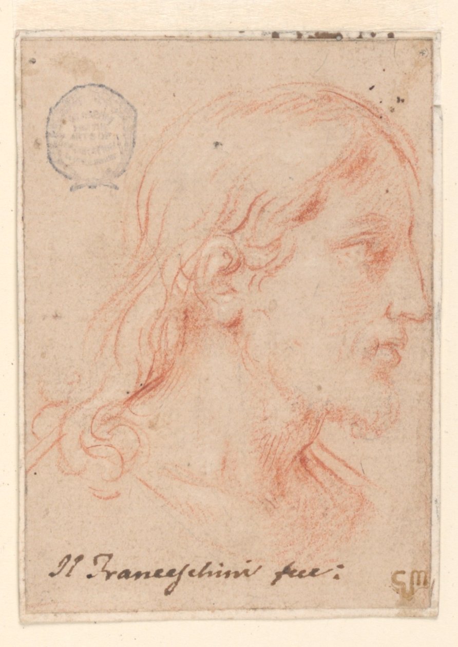 Cabeça de Cristo de Marc Antonio Franceschini