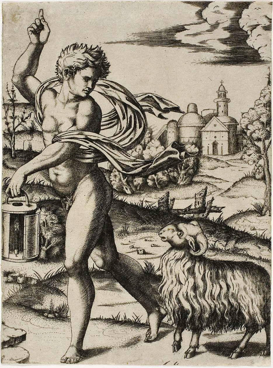 Sinal do Carneiro de Marcantonio Raimondi